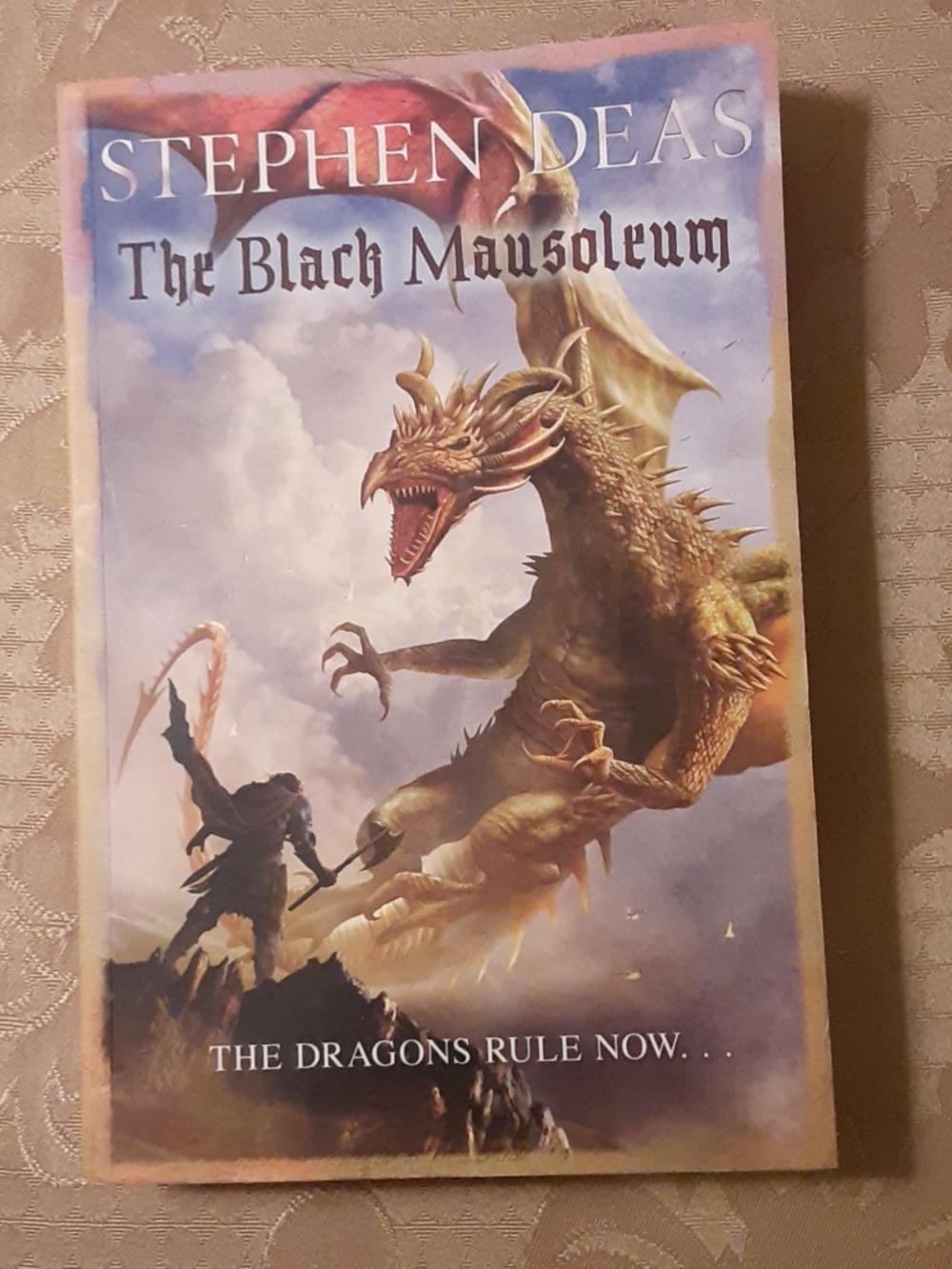 Stephen Deas The Black Mausoleum Paperback Book